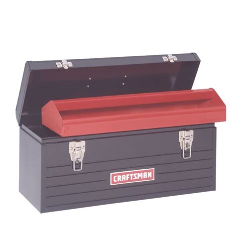 craftsman 20 inch metal tool box|craftsman cantilever tool box.